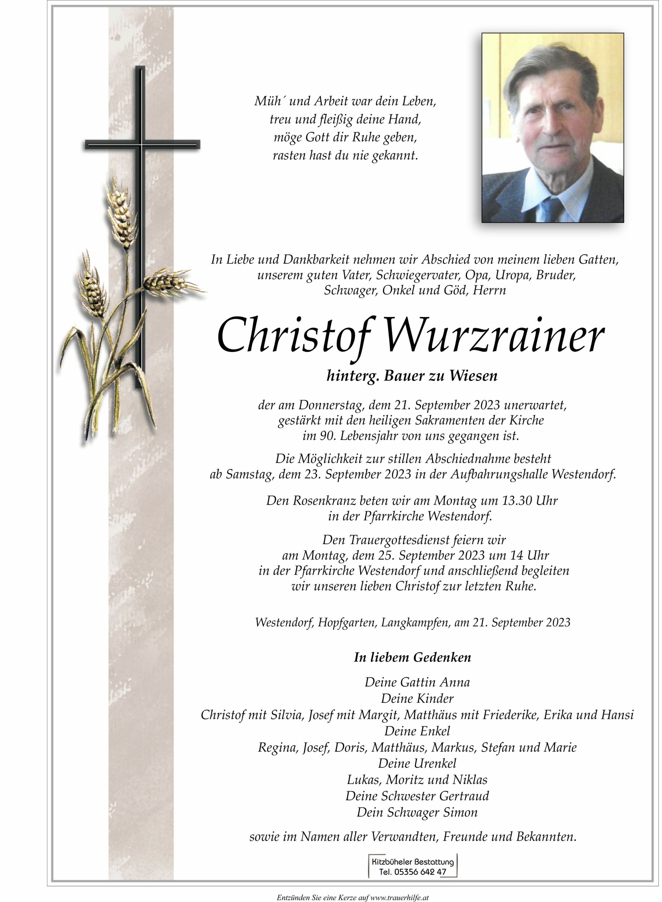 Christof Wurzrainer